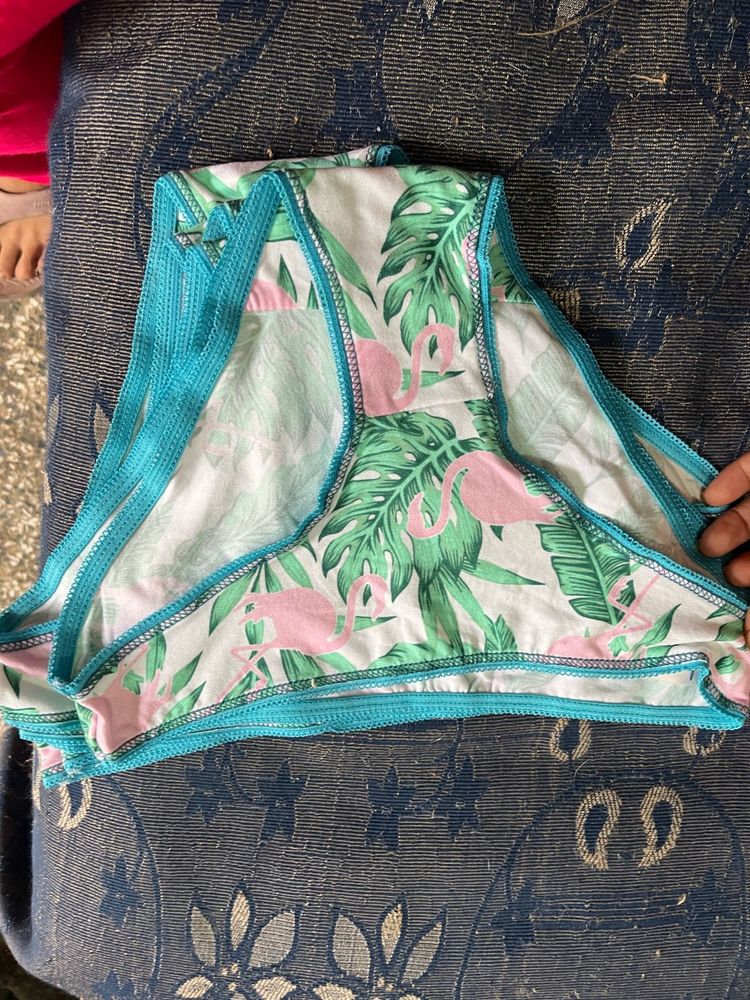 clovia set if 3 Flamingo Print Panties