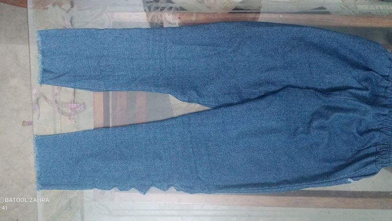 Denim Jeans Trousers For Girls 12-13 Years Old