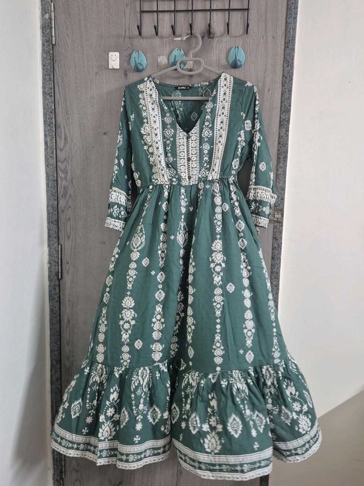 Boho Print Maxi Dress