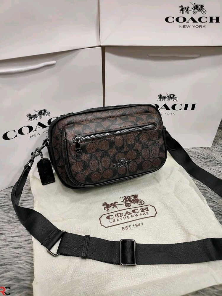 COACH* *ELIAS CROSSBODY BAG IN SIGNATURE CANVAS*