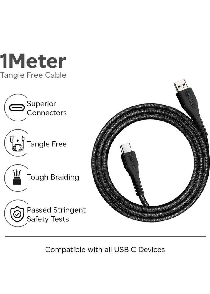 Tangle-Free USB-C Cable PTron