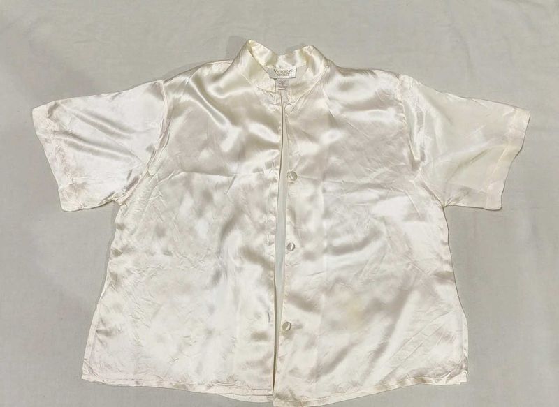 Victoria’s Secret 100% Silk Shirt (NEVER WORN)