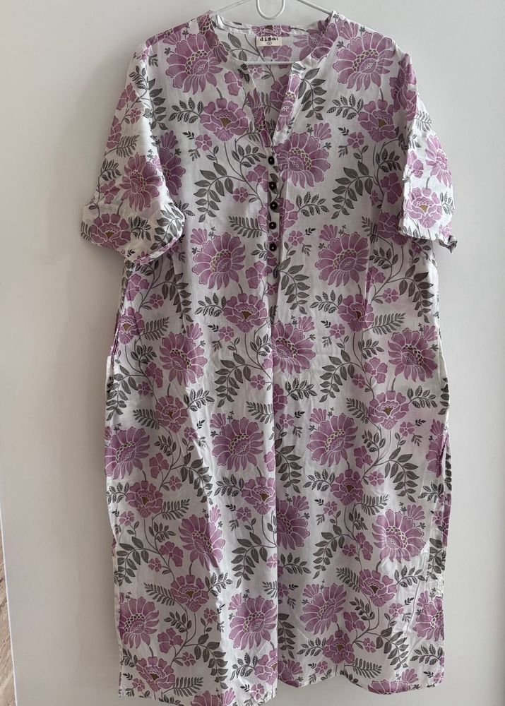 Disa / Westside - Floral Print Kurta