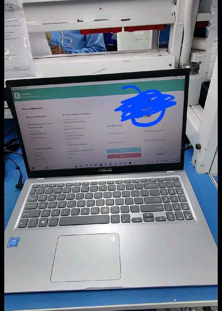 ASUS vivobook silver