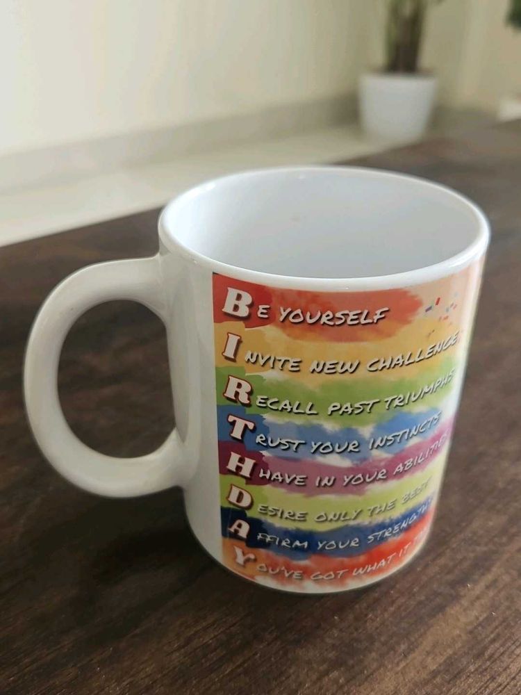 Inspirational Birthday Mug