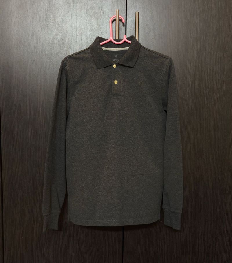 High Quality, thick Charcoal Polo