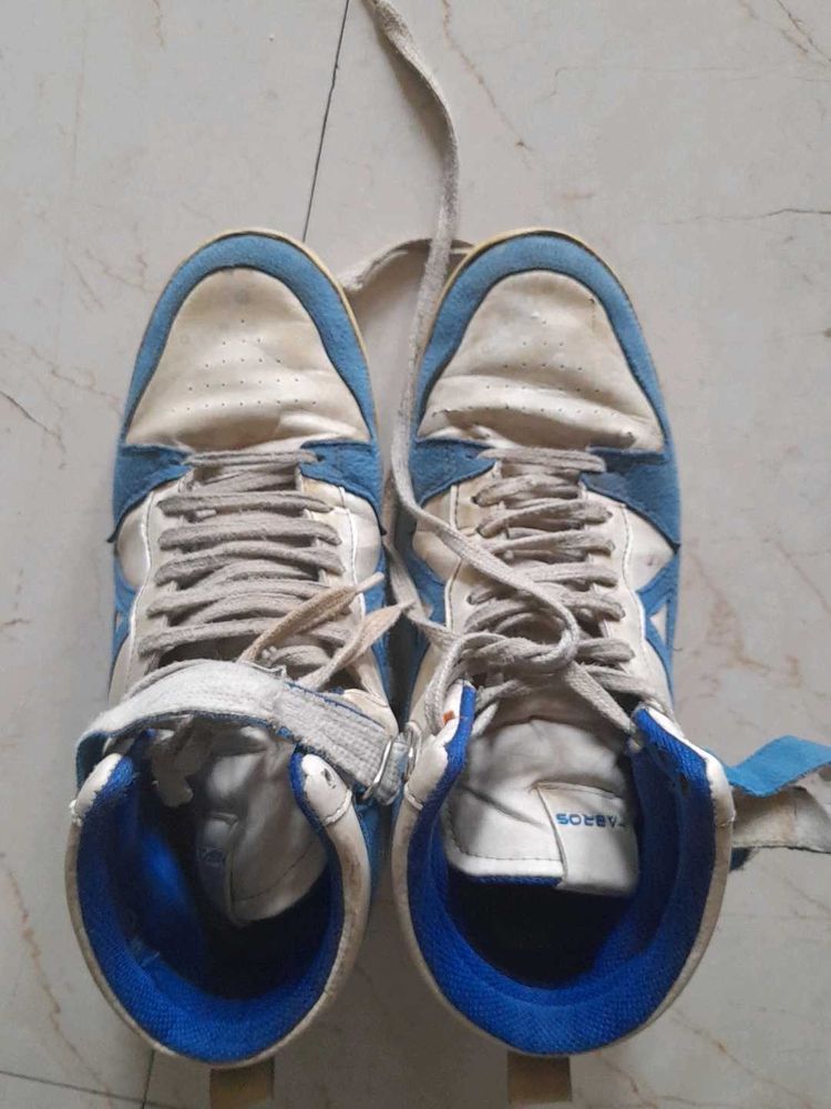 Vintage Men's High-Top Sneakers