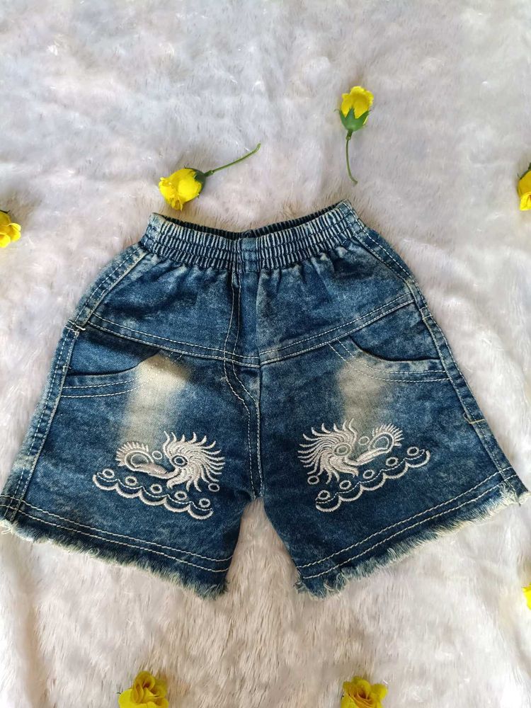 👖 Kids Denim Shorts | Stylish Blue Jeans Short