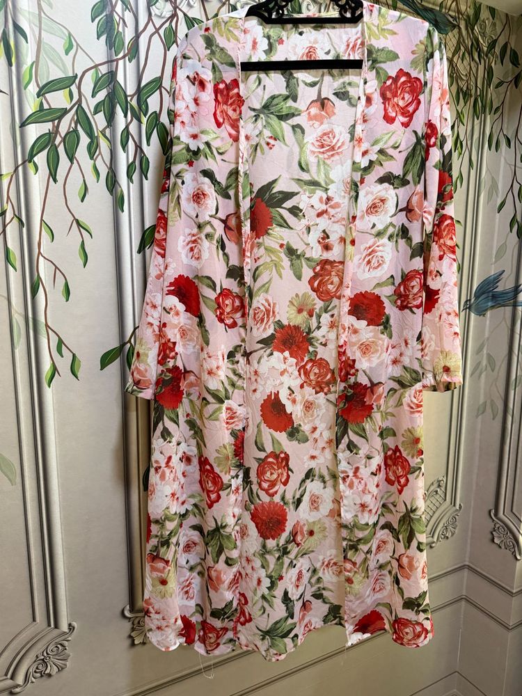 Lightweight Floral Duster/Kimono