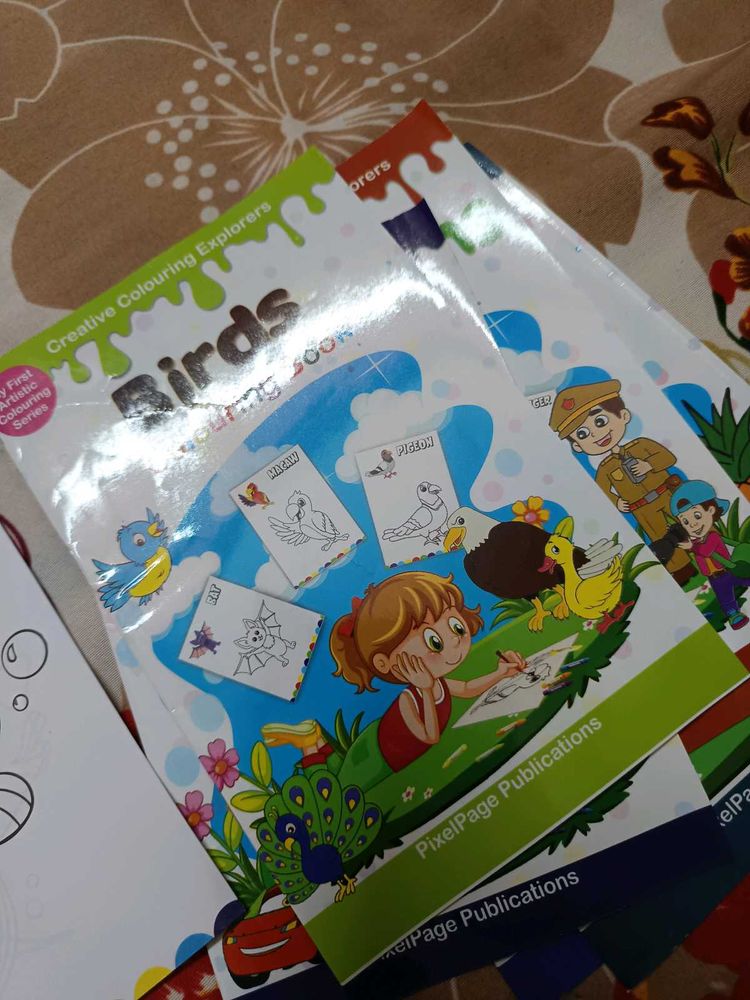 Creative Coloring Books - Birds