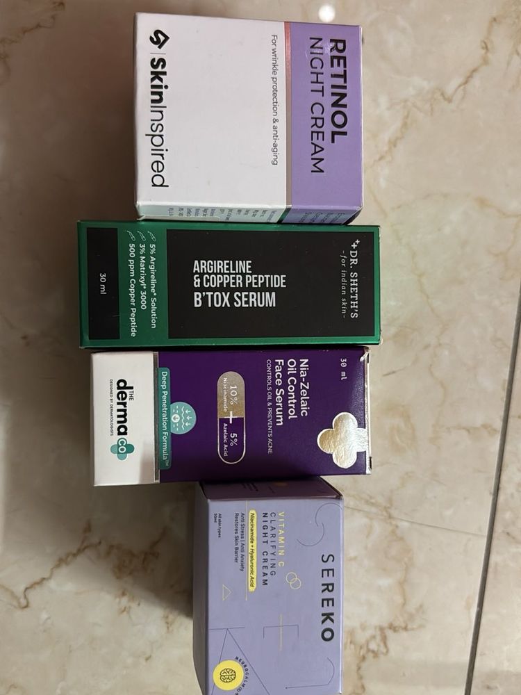 Skincare Set: Retinol, B'tox Serum &amp; More