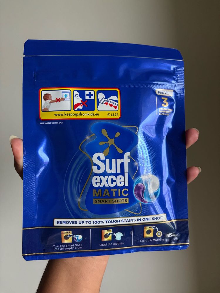 Surf excel Matic Smart Shots Laundry Detergent