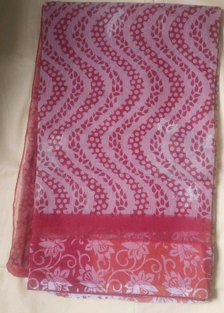 Elegant Cotton Kota Printed Saree