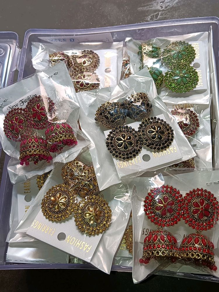 Jhumka Earrings &amp;Stude