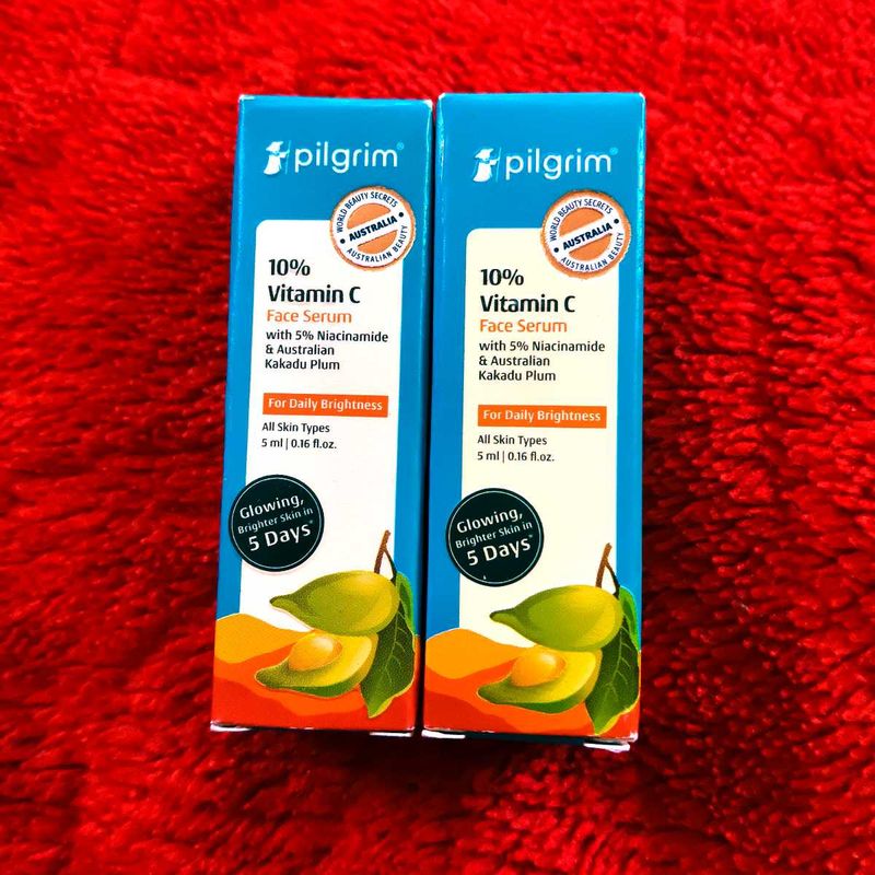 Pilgrim 10% Vitamin C Face Serum Duo