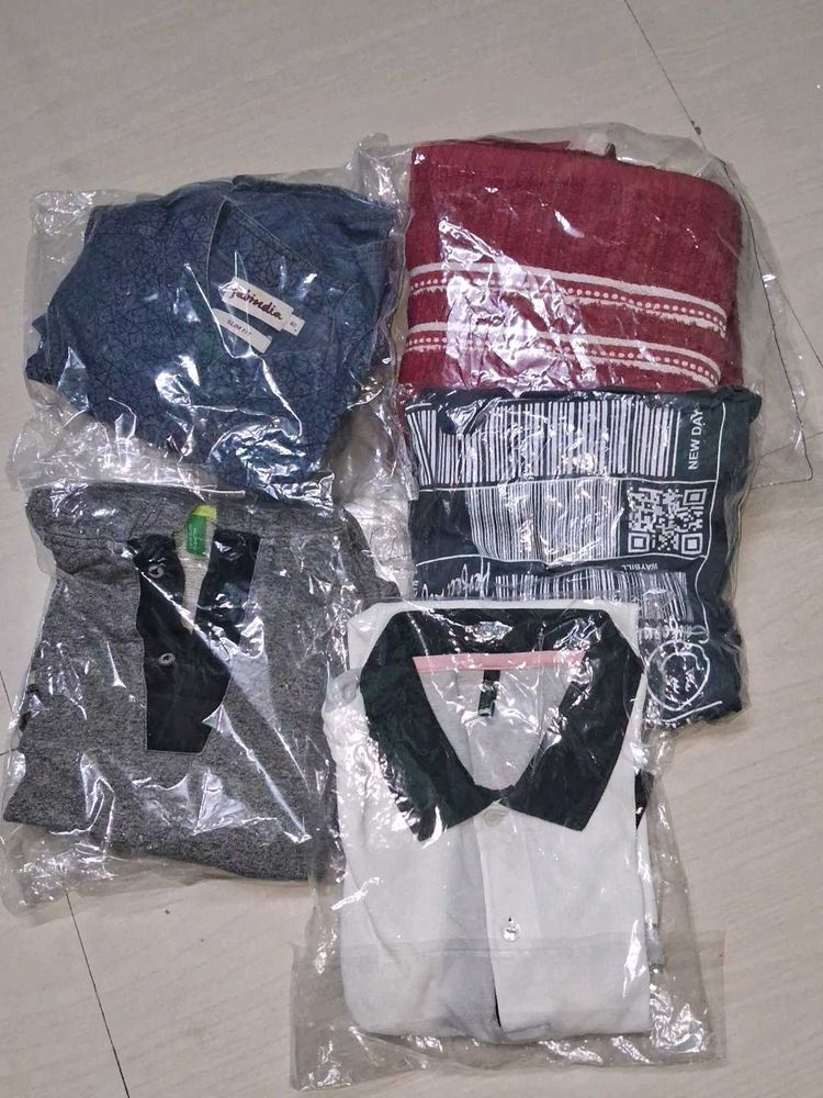 Bundle of Men's Shirts of5
