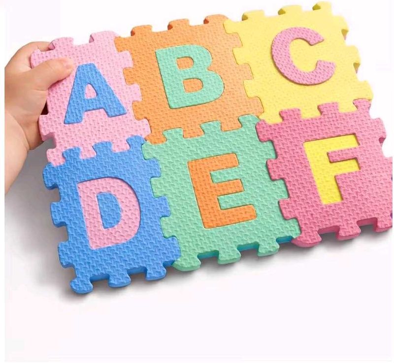ABC Alphabet Foam Puzzle Mat for Kids