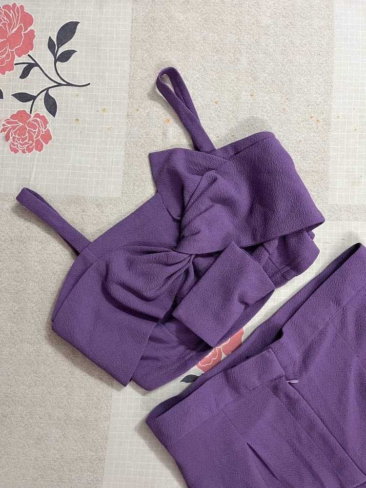 Purple Co Ord Set
