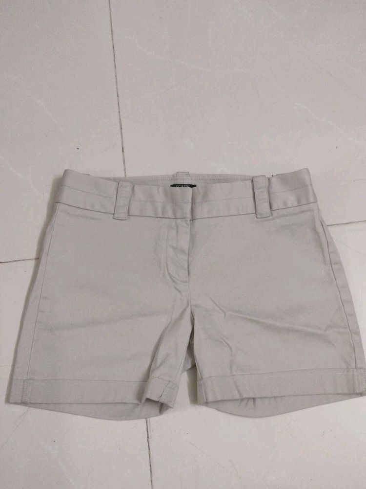 J crew women formal white Shorts