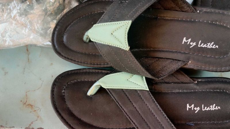 My Leather Flip Flop Sandals