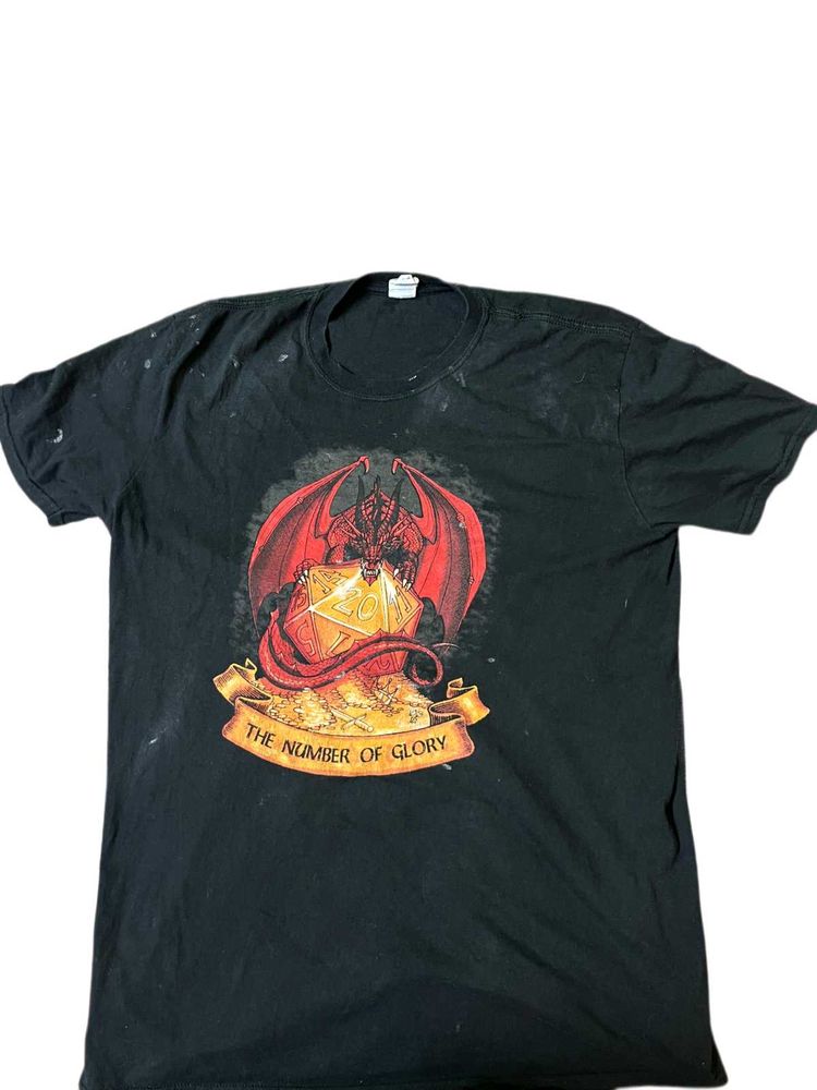Dragon &amp; Dice Graphic T-Shirt