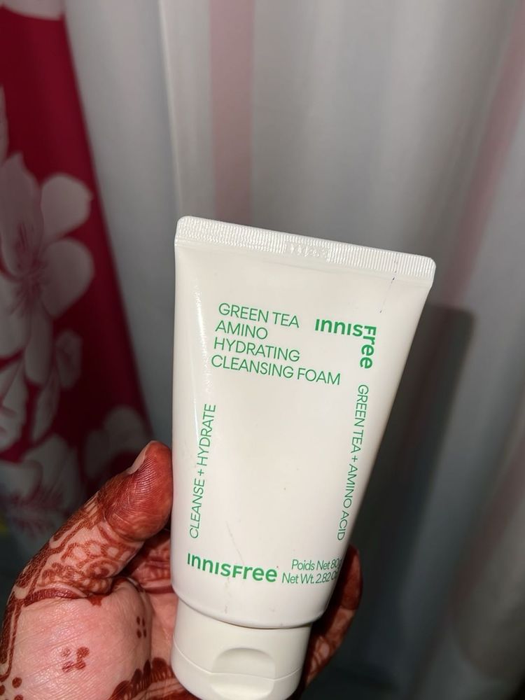 Innisfree Green Tea Amino Cleansing Foam