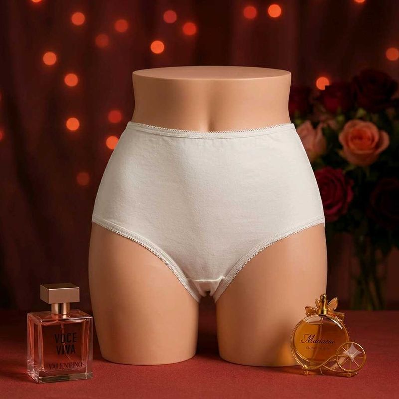 Comfortable ⚛️White Cotton Briefs
