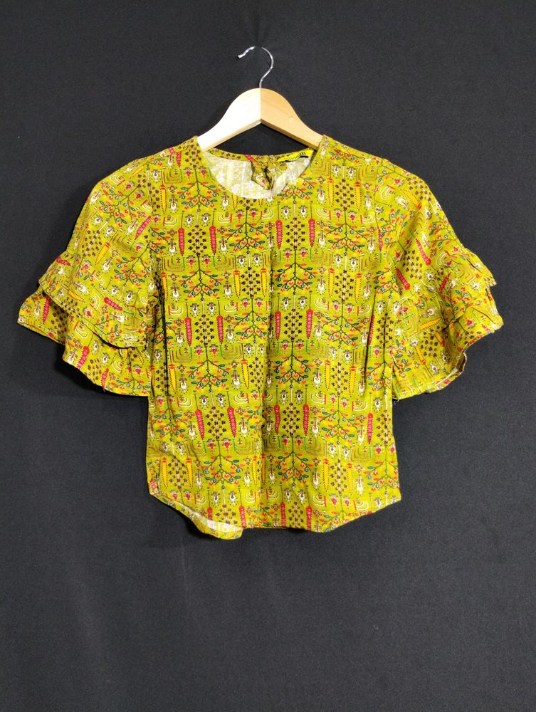 Multicolor Floral Printed Top (Girls)