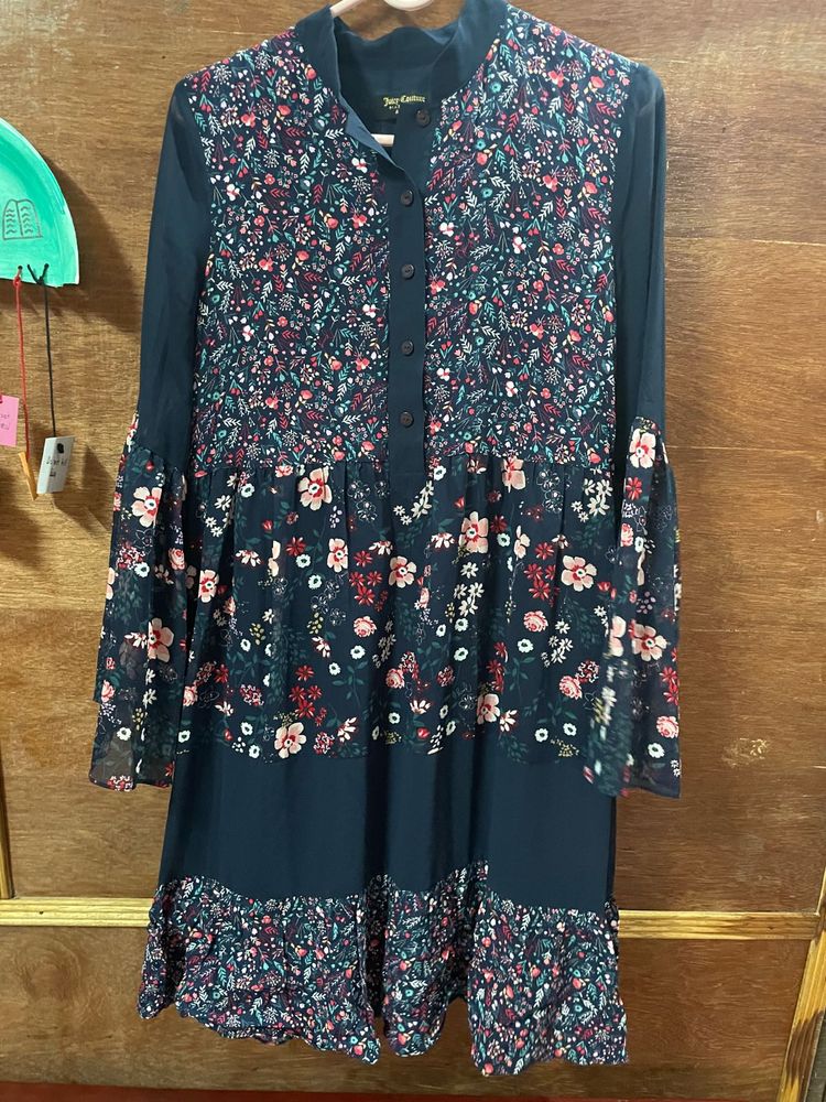 Juicy Couture Floral Print Dress
