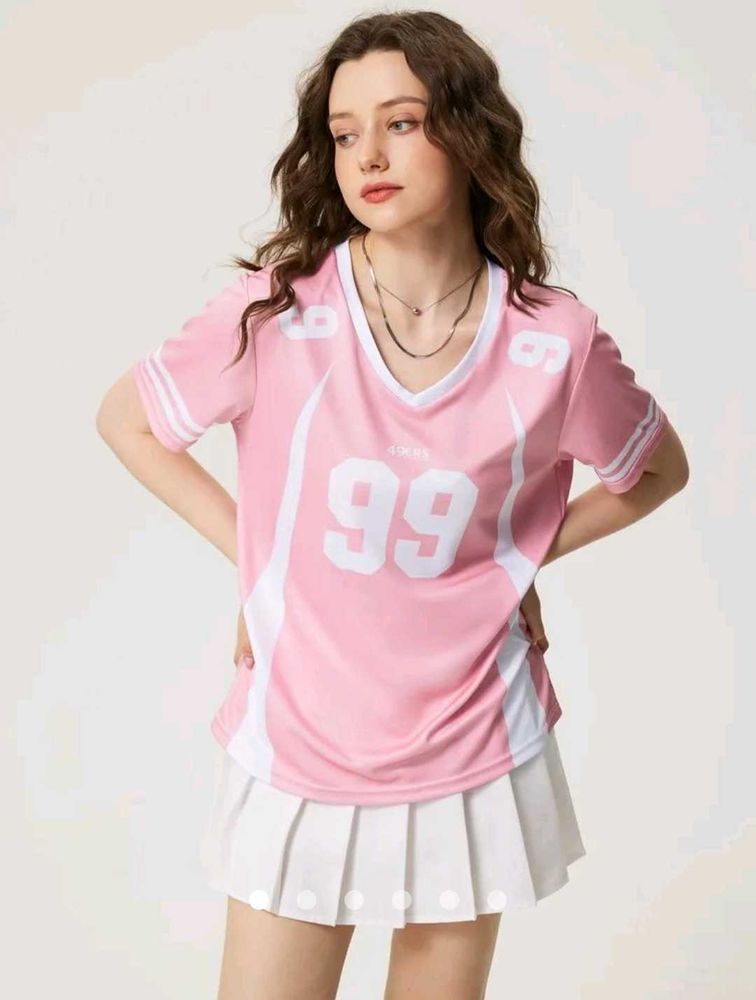Savana Pink "99" Jersey+savana freebie