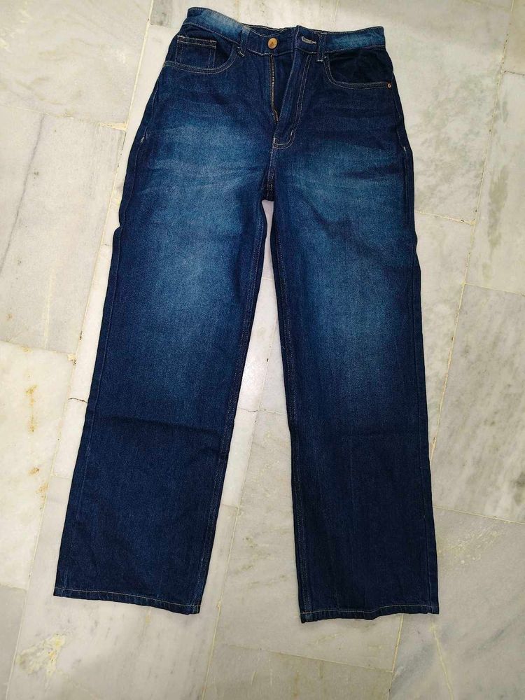 Dark Wash Relaxed Fit Jeans