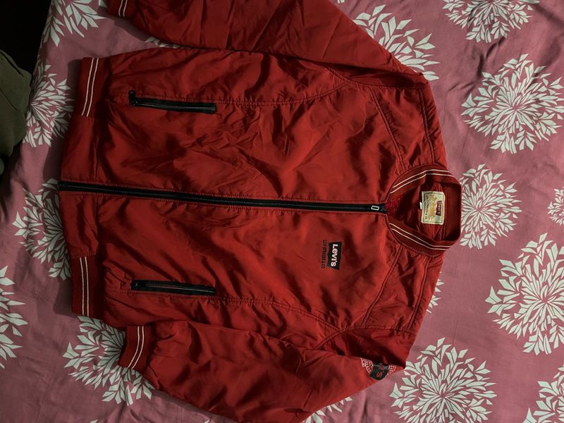 Men's Red Levi's Bomber Jacket