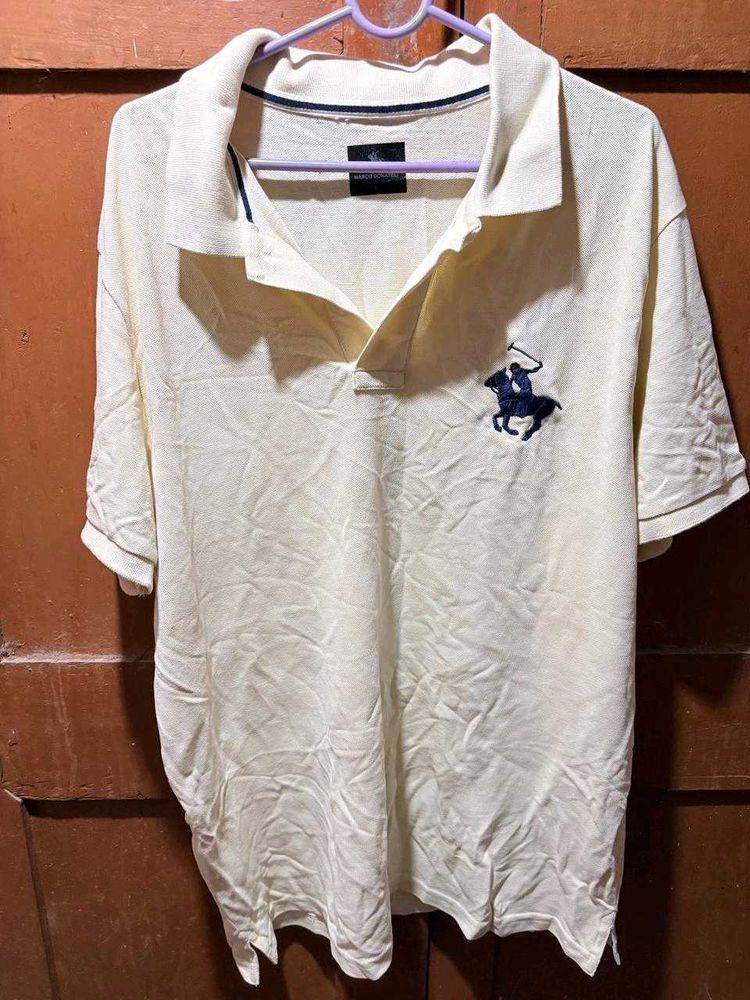 Men's Polo Shirt with Embroidered Horse