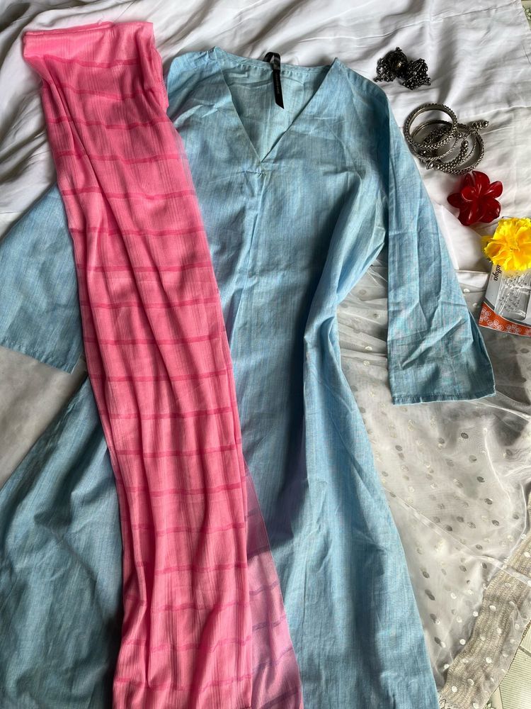 Light Blue Kurta