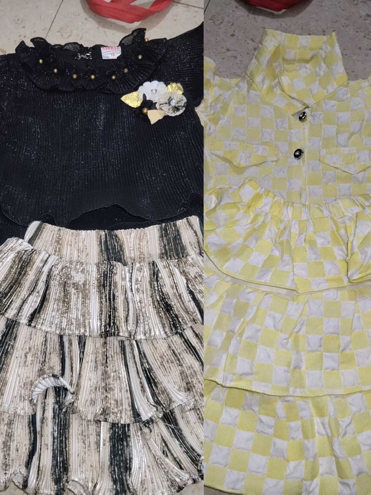 Cute Girls' Outfit Set
