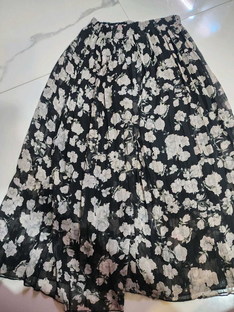 Flowy Floral Print plazzo