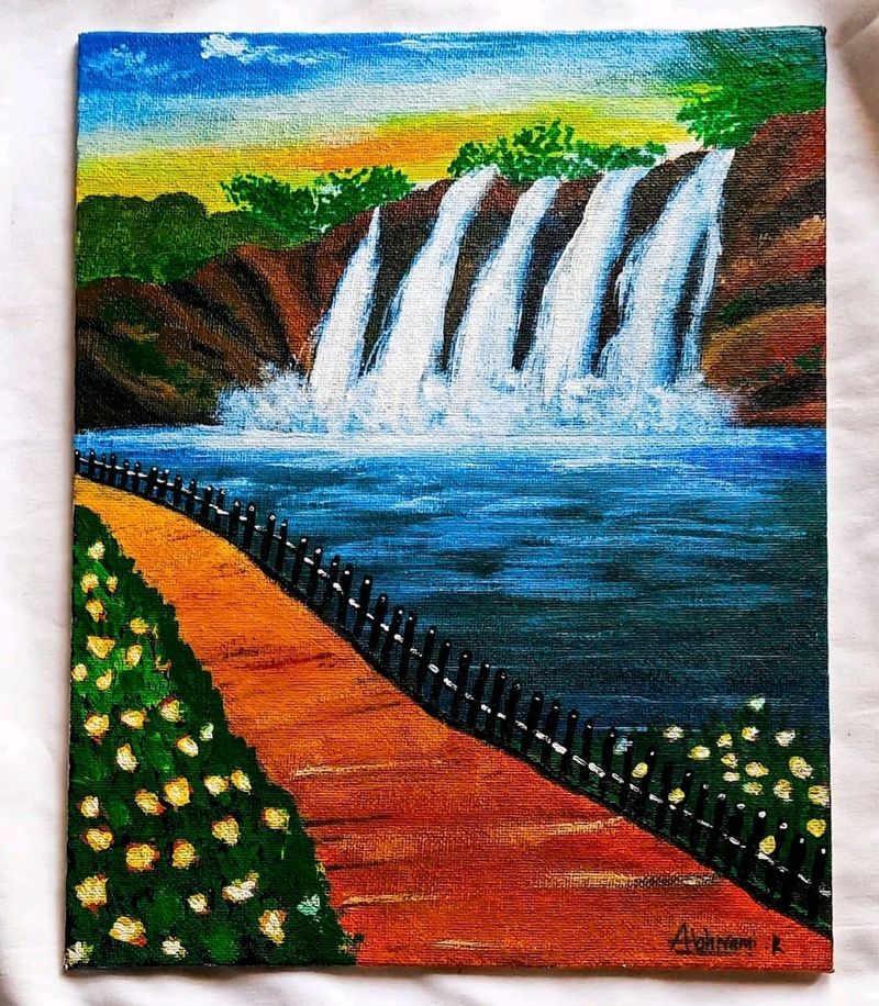 Painting On Small Canvas