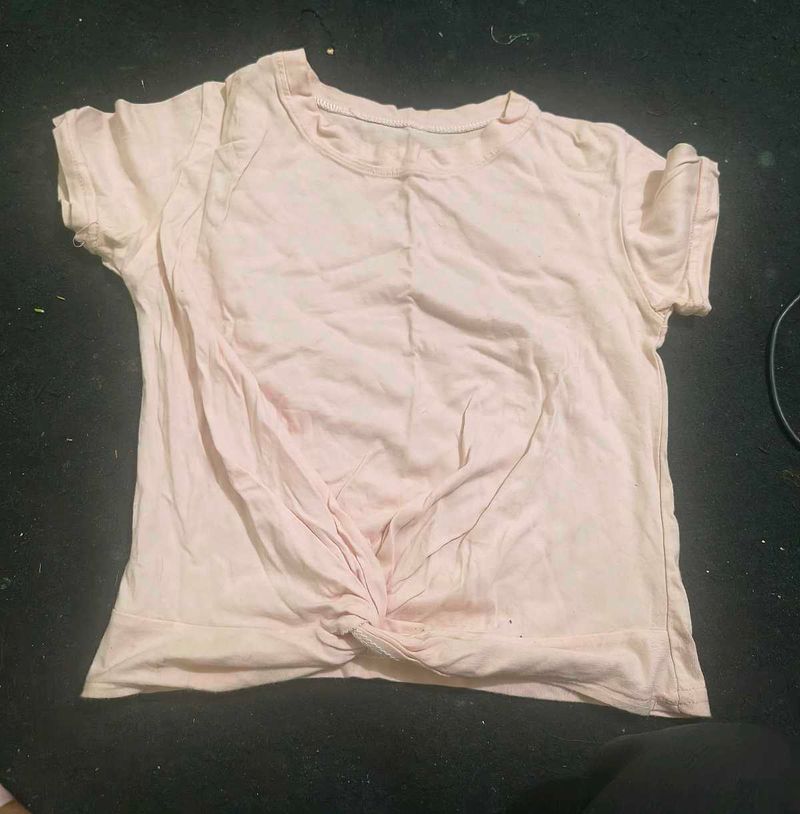 Twisted Front Crop Top