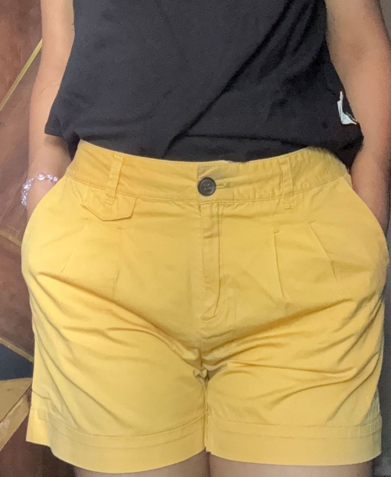 Stylish Yellow Shorts
