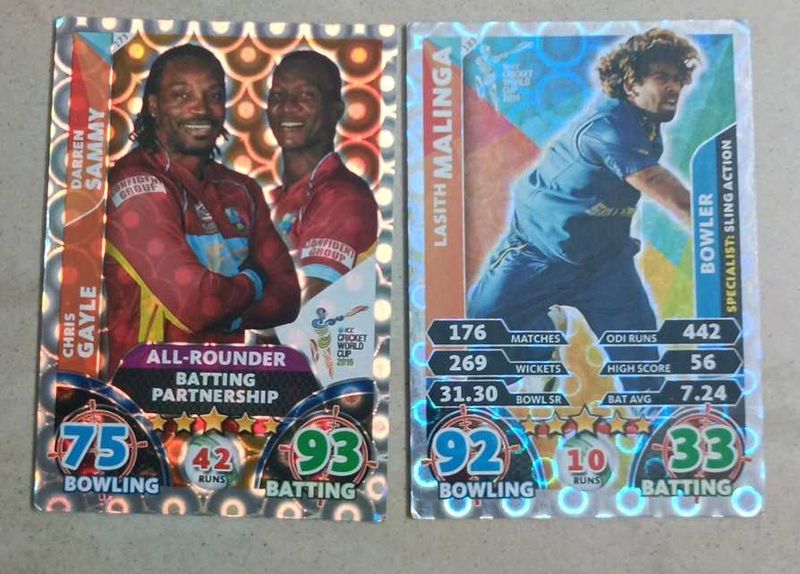 Cricket Attax Cards World Cup 2015