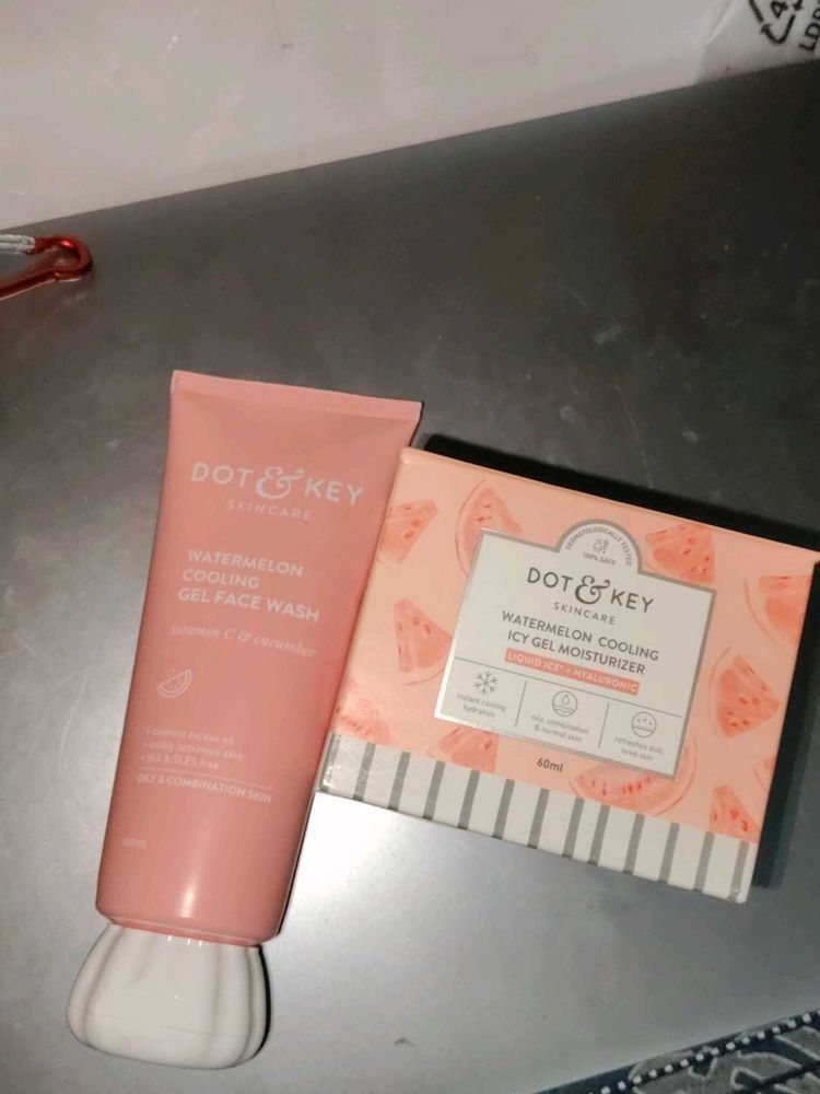Dot &amp; Key Watermelon Cooling Gel Face Wash &amp; Moist