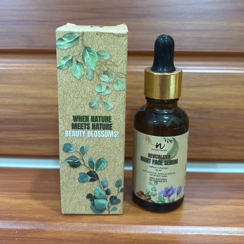 Nature's Revitalizing Night Face Serum
