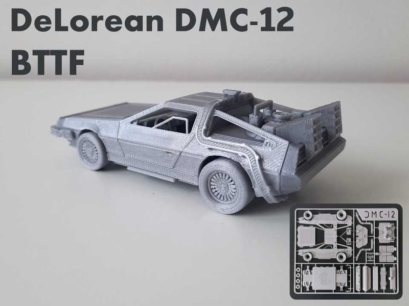 Dmc 12 Car DIY Kit 3d Printing Single Color