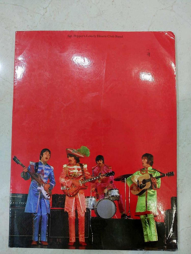 Beatles - Sgt. Pepper Tab book (year 1992)