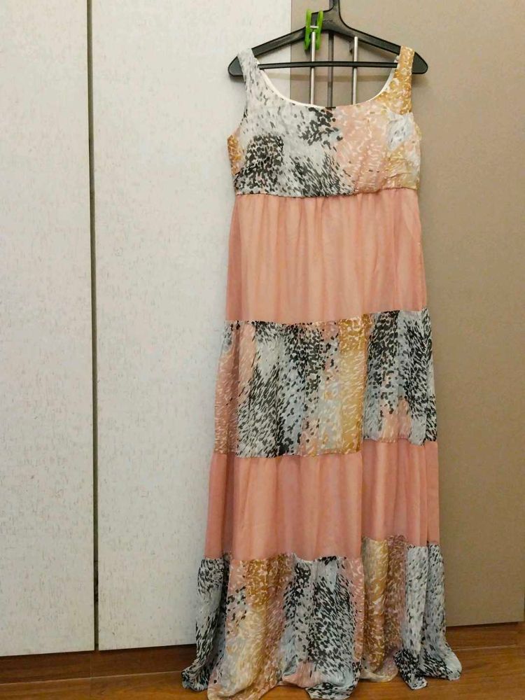 Elegant Tiered Maxi Dress/Gown