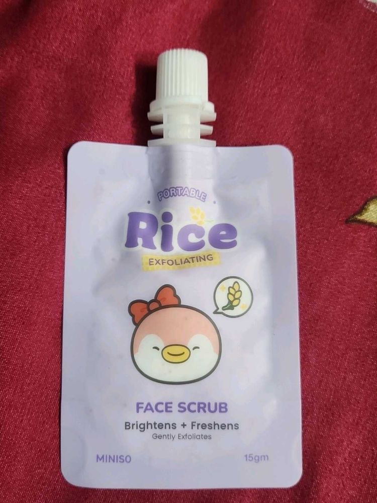 Miniso Rice Face Scrub