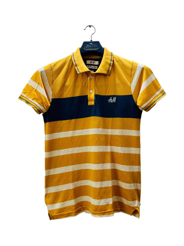 Striped Polo T-Shirt