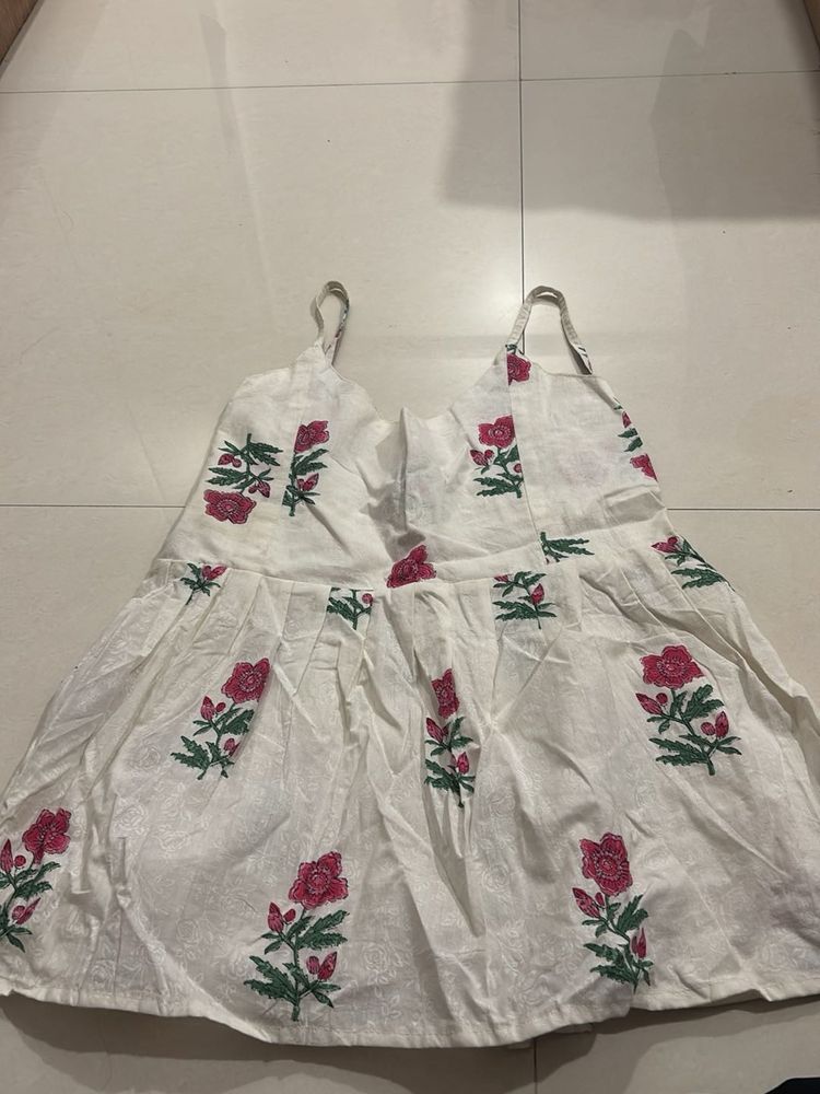 Floral Print Kurta