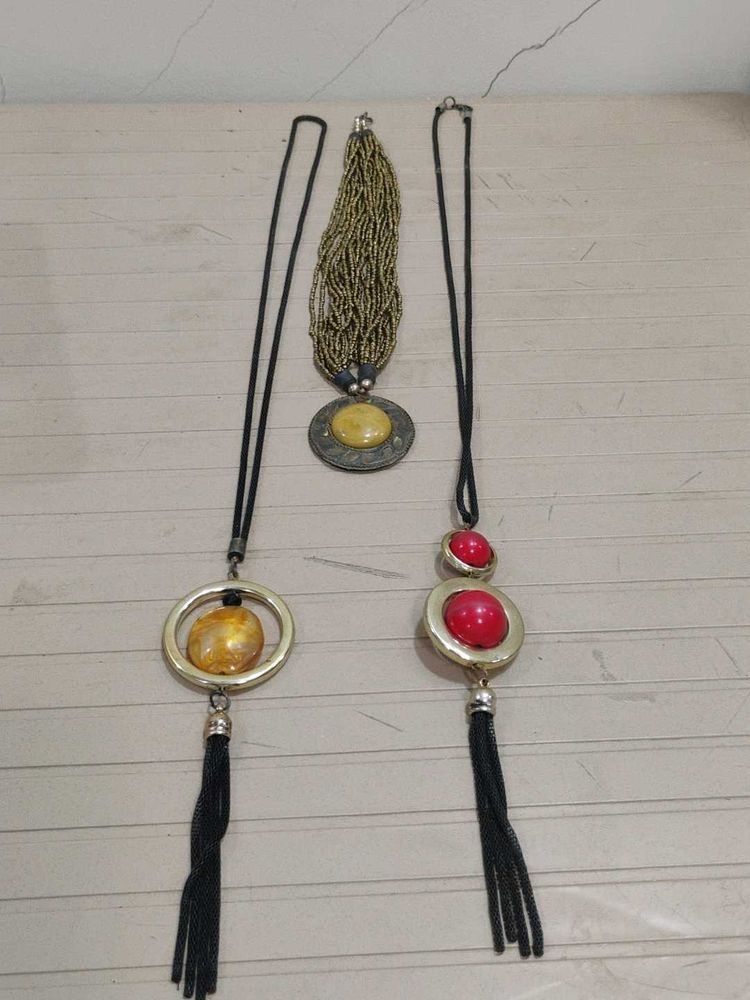 Boho Statement Necklaces Set