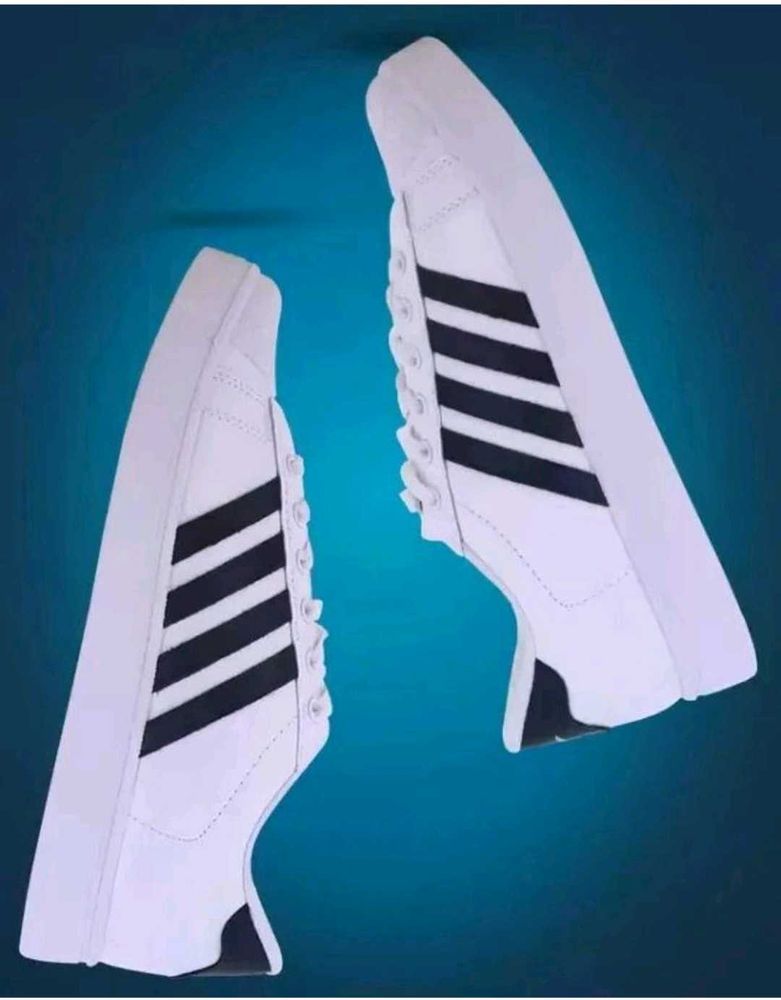 Sparx White Sneakers